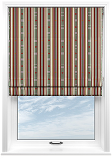 The British Stripe Co. William, Highlands No.1 - Roman Blind